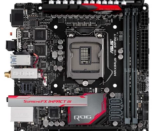 Asus Maximus VIII Impact : carte mère mini-ITX mais costaude ?